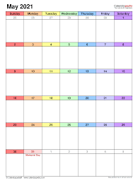 These calendars are designed to be used by people of all walks of life. May 2021 Calendar Templates For Word Excel And Pdf