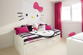 Gambar kamar minimalis anak perempuan sumber : Comel Bergaya 13 Bilik Tidur Hello Kitty Untuk Anak Anda Hias My