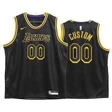 It was the uniform that kobe bryant wore the very first time he suited up for the lakers back on nov. Los Angeles Lakers Youth Custom 00 Mamba Inspired City Black Jersey Winter Custom Lakers Jersey Official Lakers Store Lakersstores Shop