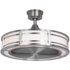 Home Decorators Collection Brette 23 In Led Indoor Outdoor Brushed Nickel Ceiling Fan With Light K Ceiling Fan With Light Fan Light Brushed Nickel Ceiling Fan