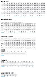 bare wetsuit size chart best picture of chart anyimage org