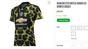 Browse manchester united store for the latest man utd jerseys, training jerseys, replica jerseys and more for men, women, and kids. Football News Manchester United Release Leopard Print Fourth Shirt Eurosport
