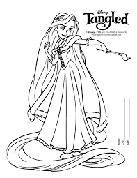 Princess rapunzel has been attacked, the knight cassandra must protect her princess. Coloring Rapunzel Princess