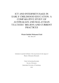 L'industria ict può essere più green e motore verso il green per gli altri settori. Pdf Ict And Internet Usage In Early Childhood Education A Comparative Study Of Australian And Malaysian Teachers Beliefs And Current Practices Filzah Zahilah Academia Edu