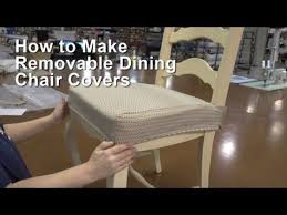 how to make a kitchen chair seat cover