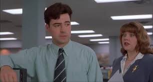 YARN | Sounds like somebody's got a case of the Mondays. | Office Space |  Video clips by quotes | 4558f5ac | 紗