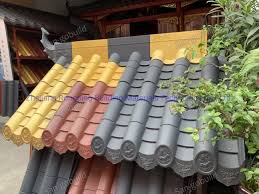 Recently, the national tile roofing manufacturers association (ntrma) changed its name to tile roofing institute. China Easy Installing Building Material Plastic Roofing Sheet Type Clay Roof Tile Design Temple Rooftop China Step Roof Tile New Construction Finishing Materials