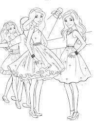 Barbie coloring is a free software application from the other subcategory, part of the games & entertainment category. Barbie And Friends Coloring Pages Coloring Home