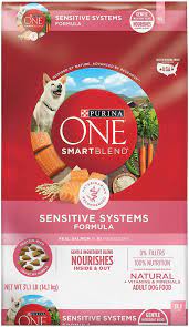 Purina One Natural Sensitive Stomach Dry Dog Foodsmartblend Sensitive Systems Formula Lbbagdry Pet F Amazon Af Dry Dog Food Dog Food Recipes Sensitive Stomach