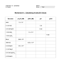 Check spelling or type a new query. Ph And Poh Worksheet Answer Key Fill Online Printable Fillable Blank Pdffiller