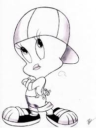 Push pack to pdf button and download pdf coloring book for free. Gangsta Tweety Bird Coloring Pages Coloring Home