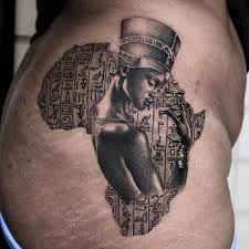 African Queen Black Power Tattoos For Women Tattoo Uploaded By Tattoodo Egyptian Tattoo By Natashia Art Muse Natashiaartmuse Egyptianta Egyptian Tattoo Sleeve Egyptian Tattoo Sleeve Tattoos For Women