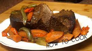 Add beef, turn bag to coat beef with . How To Make The Best Juicy Baked Bag Pot Roast Beef Recipe 2017 Jamaican Accent Youtube