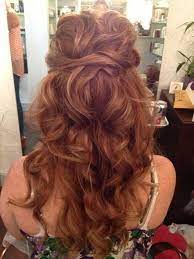 Love Wedding Hairstyle Long Hair Messy Curls Boho Curls Loose Curls Half Up Half Down Hairstyle Hair Styles Long Wavy Hair Curly Hair Styles