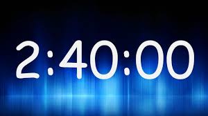 So it is actually 12 minute countdown. 2 Hours 40 Minutes Timer Countdown From 2h 40min Youtube