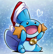 Are you excited for christmas? Mudkip Christmas Pokemon Mudkip Cute Pokemon Wallpaper