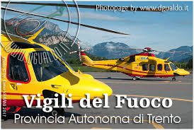 C'è chi usa il nome dei vigili del fuoco per raccogliere denaro. Nucleo Elicotteri Vigili Del Fuoco Provincia Autonoma Di Trento C By Dgualdo It
