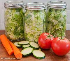 Can You Vacuum Seal Lettuce And Vegetables Together Salad In A Jar