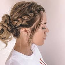TUTORIAL • Messy Bun Braid