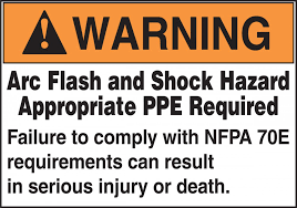 Ansi Warning Arc Flash Protection Labels On A Roll Arc Flash Shock Hazard Appropriate Ppe Required Nfpa 70e
