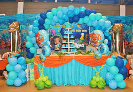 Finding Nemo Theme Birthday Party Ideas Photo 17 Of 20 Finding Nemo Birthday Party Nemo Birthday Party Finding Nemo Birthday
