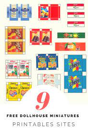 See more ideas about miniature printables, dollhouse printables, dollhouse miniatures. 9 Free Dollhouse Miniature Printables Sites Miniature Printables Dollhouse Miniatures Diy Dollhouse Miniatures