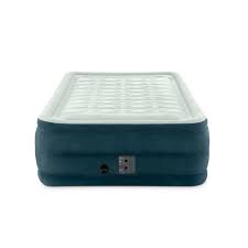 Intex 22 Full Dura Beam Dream Lux Pillowtop Airbed Mattress With Internal Electric Pump Walmart Com Walmart Com