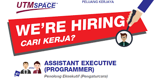 Permohonan adalah dipelawa daripada warganegara malaysia yan. Job Jawatan Utm Space Kerja Kosong Kerajaan