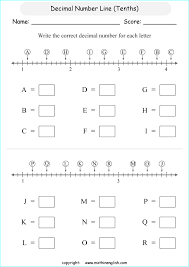 Printable Primary Math Worksheet Math Curriculum Decimals Primary Maths