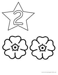 Kids like coloring flowers and so do adults. Counting Number Color Page Coloring Pages For Kids Educational Coloring Pages Printable Coloring Pages Color Pages Kids Coloring Pages Kid Color Page Coloring Sheet