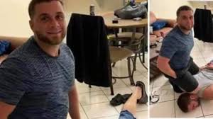 Northumbria police in the u.k. George Floyd Challenge Szokujace Zdjecia Polsat News