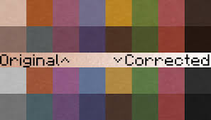 The box will behold the 1 terracotta and also will require 1 color dye. Color Corrected Clay Fix Those Weird Stained Clay Colors Resource Packs Mapping And Modding Java Edition Minecraft Forum Minecraft Forum