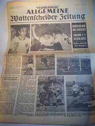 Herbert zimmermann · song · 2010. Westdeutsche Allgemeine Wattenscheider Zeitung Montag 5 Juli 1954 Nr 153 Deutschland Weltmeister Ungarn 3 2 Geschlagen Rahn Schiesst Das Siegtor Von Westdeutsche Allgemeine Wattenscheider Zeitung 1954 Adalbert Gregor Schmidt
