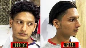 Keratin Hair Treatment For Men Rebonding Curly To Straight Hair Permanent Youtube