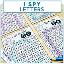 When the online coloring page has loaded, select a color and start clicking on the picture to color it in. Alphabet Recognition Activities I Spy Letters Teaching Products