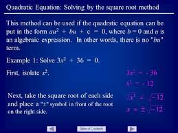 The quadratic formula is used to find, roots, or zeroes, to quadratic functions when the equation isn't factorable and solving for x when y = 0 is too difficult. Quadratic Formula Standard Form Of A Quadratic Equation Ax 2 Bx C 0 Example X 2 6x 8 0 We Learned To Solve This By Factoring Completing Ppt Download