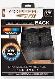 Copper Fit Rapid Relief Back Brace Big And Tall