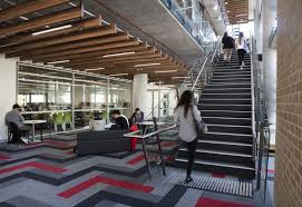 Find Out How Interface Stimulates Inspires And Enriches Daily Activities And Learning At The University Of Woll Office Design Inspiration Carpet Design Design