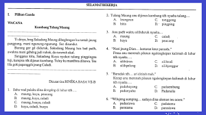 Anggaran biaya dalam proposal berisi…. Soal Pat Bahasa Sunda Kelas 7 Smp Semester 2 Tahun 2021 Info Pendidikan Terbaru