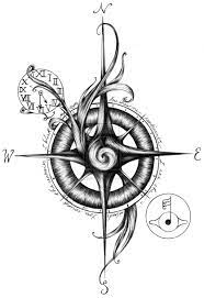 Tattoo Design By Vintageglamcannibal On Deviantart Compass Tattoo Vintage Compass Tattoo Sketch Tattoo Design