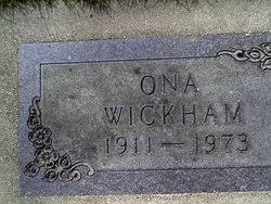 Ona Buck Wickham (1911-1973)