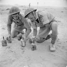 Image result for second battle of el alamein - de-mining