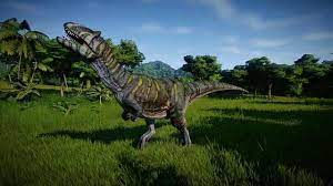Estas zonas se desbloquearán de forma natural, . Metriacanthosaurus Rainforest Jurassic Park World Jurassic Park Jurassic World