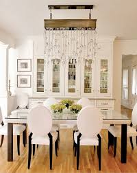 White is the background color of the room which paints the walls and ceiling, creating a bright overall look and relaxing atmosphere at once. How To Decorate An Elegant Dining Room 57 Examples
