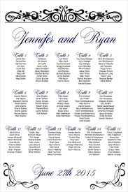 35 Wedding Seating Chart Templates Pdf Doc Psd Seating Chart Wedding Template Seating Chart Wedding Seating Chart Template