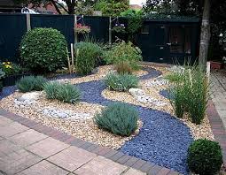 Arrange it in your garden. Image Result For Two Tone Gravel Garden Low Maintenance Garden Design Small Garden Design Low Maintenance Garden