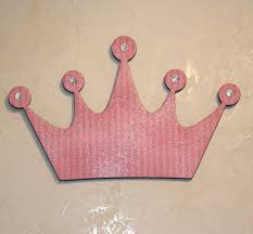 Pink Princess Princess Crown Wall Decor Pink Wall Decor Etsy Pink Wall Decor Girls Room Wall Decor Crown Wall Decor