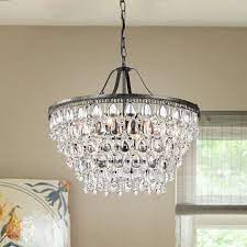 Three Posts Egremont Bronze 6 Light Chandelier Reviews Wayfair Bronze Chandelier Antique Bronze Chandelier Modern Crystal Chandelier