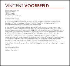 Voorbeeld Sollicitatiebrief Technische Assistent Livecareer