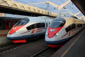 Sapsan trains are operated by russian railways and are running regularly connecting st. Fast Day Train Sapsan St Petersburg Moscow